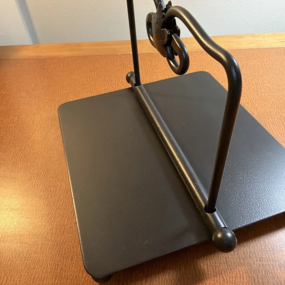 Longaberger Wrought Iron Paper Napkin Holder Maple Leaf